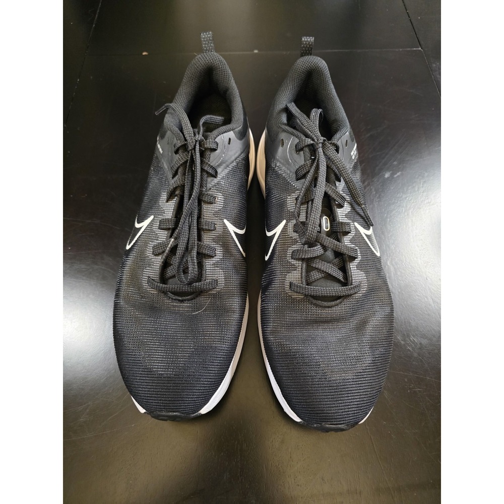 Size 10 - Nike Downshifter 12 Black White